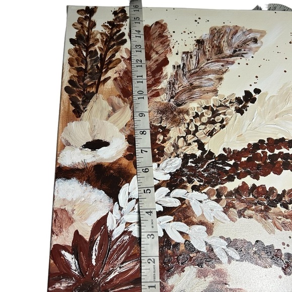 Original Artwork Acrylics on Canvas Impressionism 16" x 16" - Picture 13 of 14